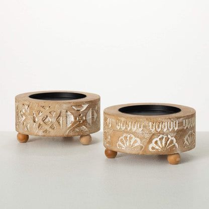 Boho Pillar Candle Holder