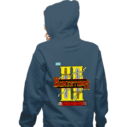 Zippered Hoodies, Unisex / Small / Indigo Blue