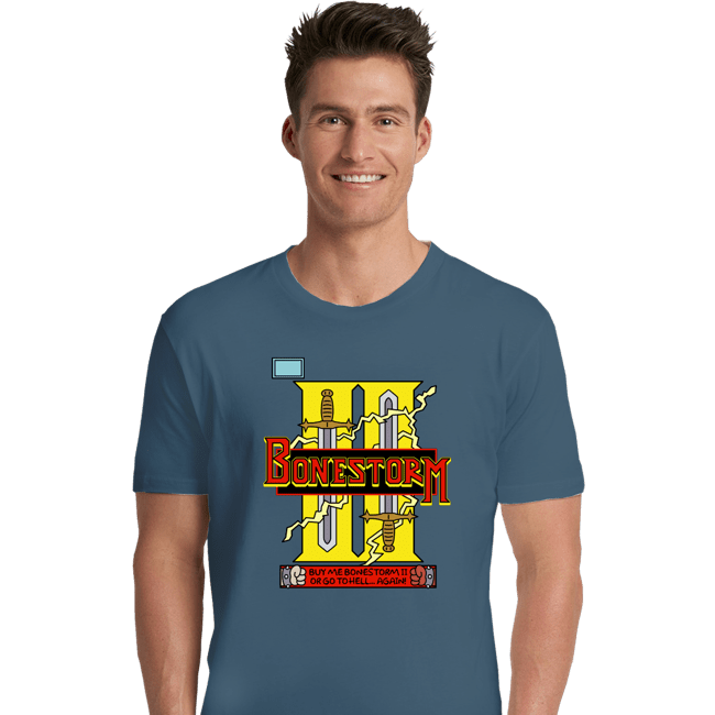 Premium Shirts, Unisex / Small / Indigo Blue