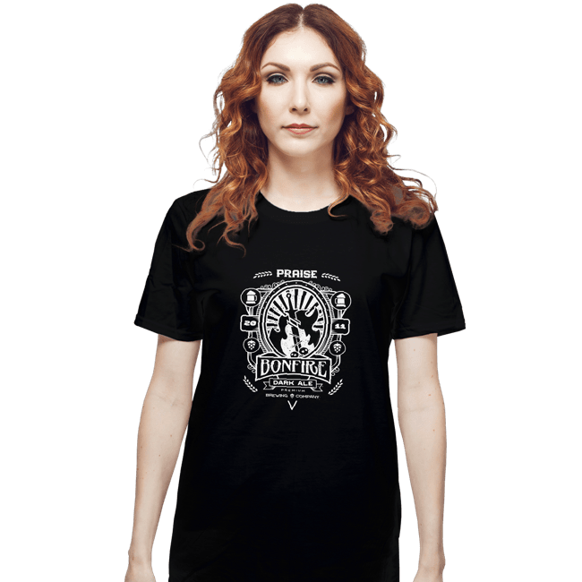 Shirts T-Shirts, Unisex / Small / Black Bonfire