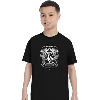 Shirts T-Shirts, Youth / XS / Black Bonfire