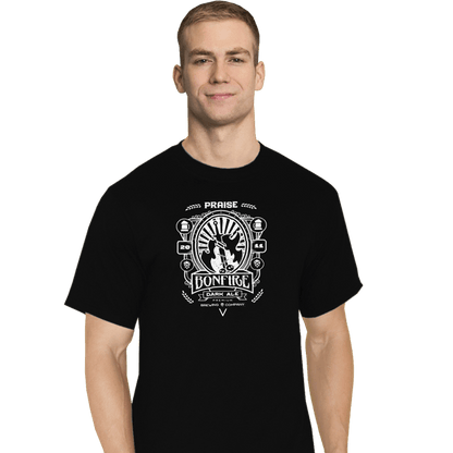 Shirts T-Shirts, Tall / Large / Black Bonfire