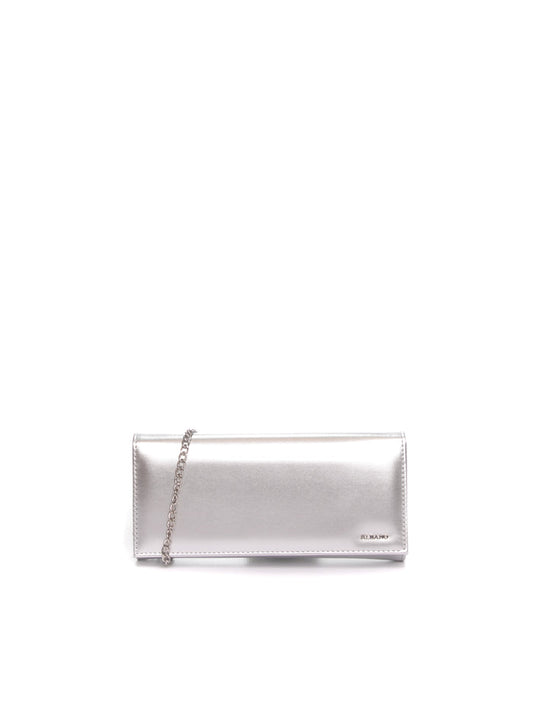 ALBANO borsa mini metal argento A1018 METAL-ARGENTO