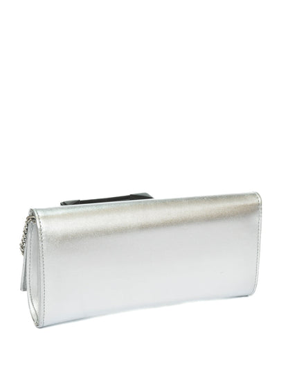 ALBANO borsa mini metal argento A1029 METAL-ARGENTO