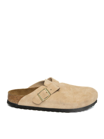 BIRKENSTOCK Boston camoscio beige BOSTON D 1030883-SANDCASTLE