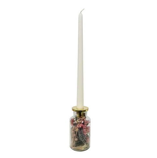Botanical Taper Candle Holder