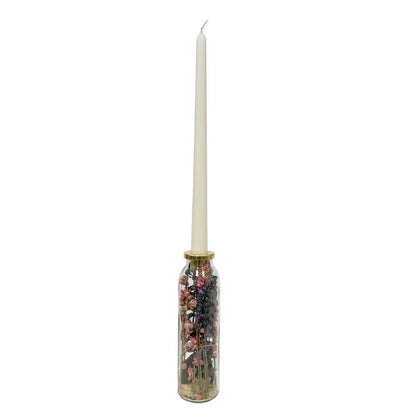 Botanical Taper Candle Holder