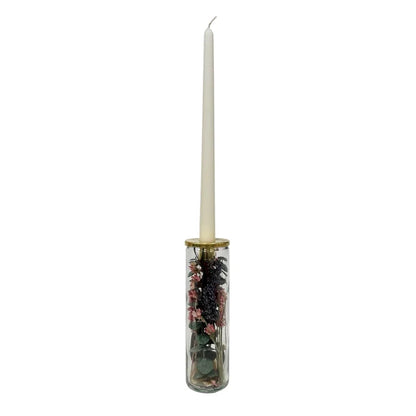 Botanical Taper Candle Holder