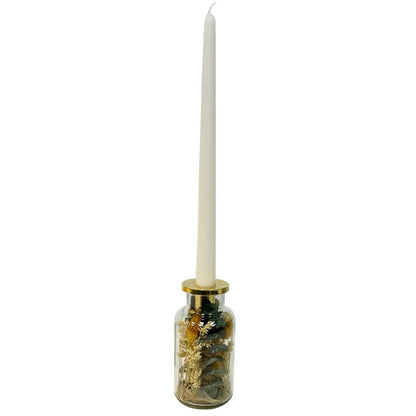 Botanical Taper Candle Holder