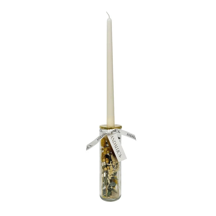 Botanical Taper Candle Holder