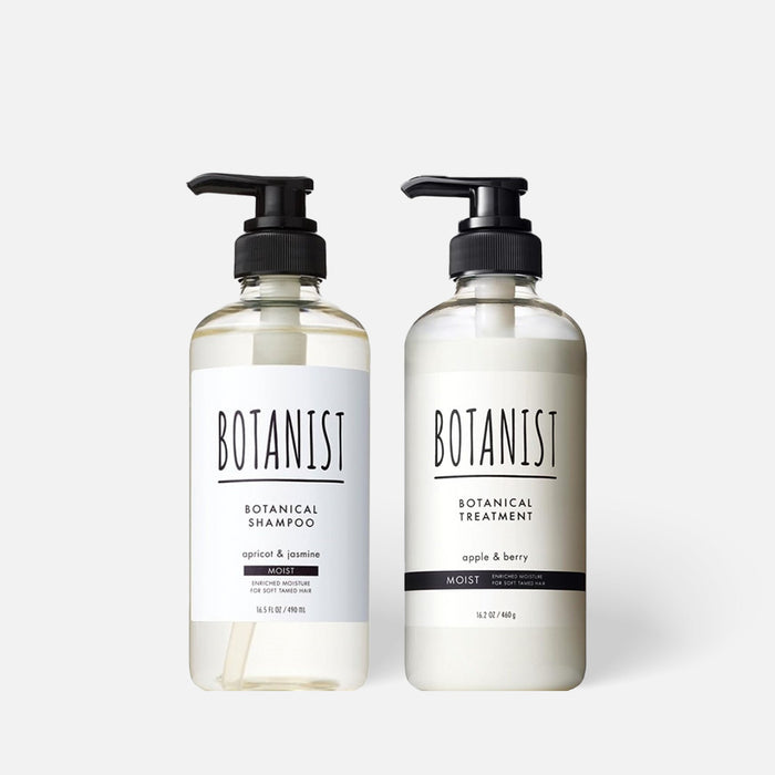 BOTANIST Botanical Opricot&Jasmine Shampoo+Conditioner Set 370 ml + 370 g
