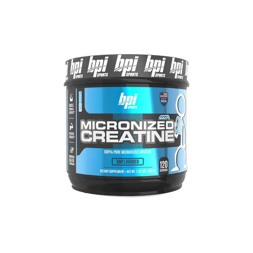 BPI Micronized Creatine 120 Servings - IRONGEAR Fitness