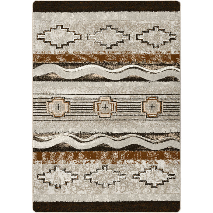 Image of an area rug, Brand New Old School - Earthenware