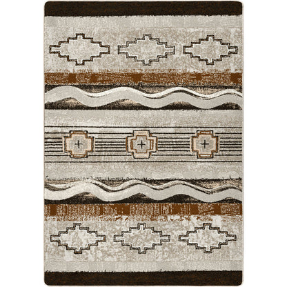 Image of an area rug, Brand New Old School - Earthenware