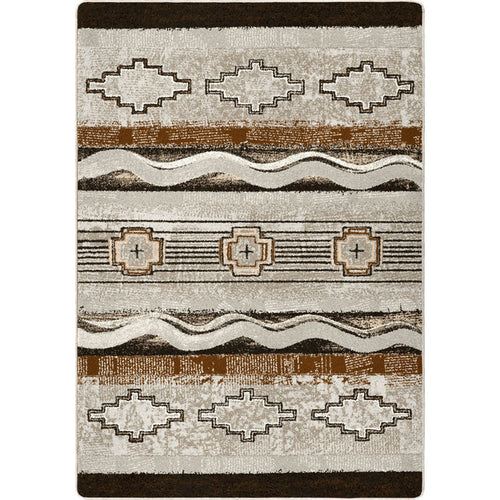 Image of an area rug, Brand New Old School - Earthenware