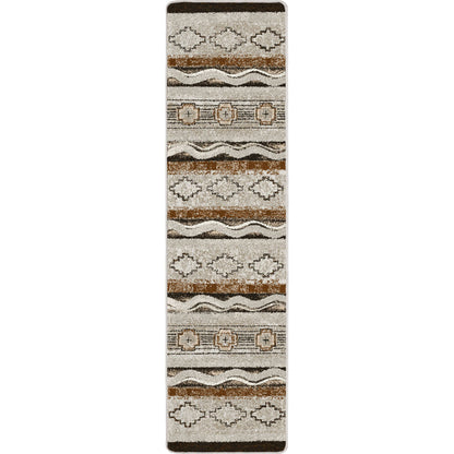 Image of an area rug, Brand New Old School - Earthenware