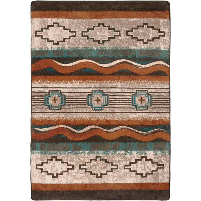 Image of an area rug, Brand New Old School OKA - Buckskin