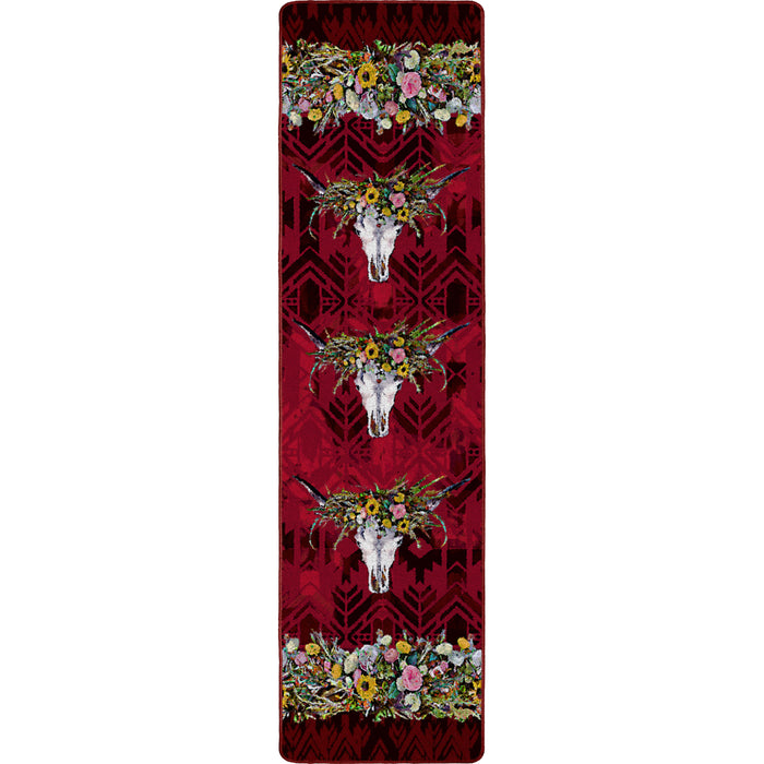 Image of an area rug, Briscoe - Red
