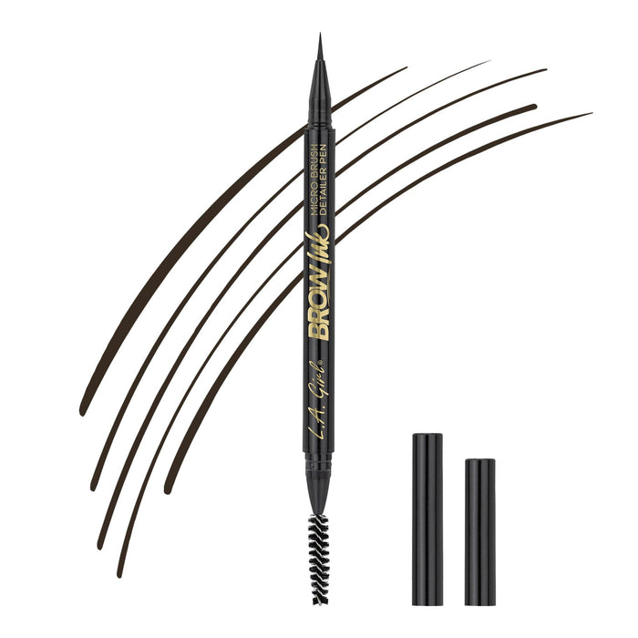 La Girl Cosmetics Eyebrow Product Brow Ink Micro Brush Detailer Pen