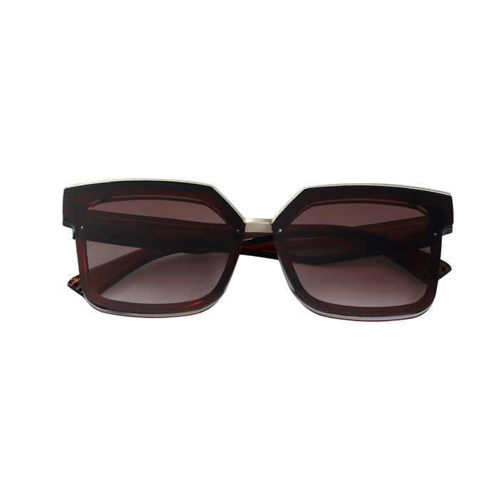 Brown & Golden Wayfarer Full Rim