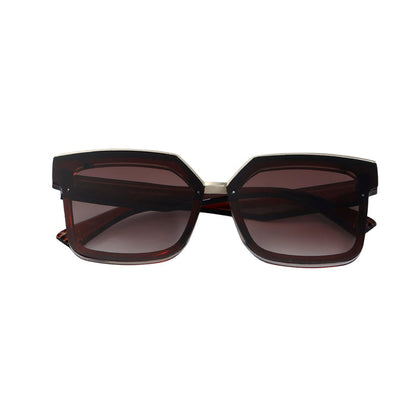 Brown & Golden Wayfarer Full Rim