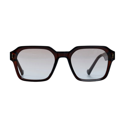 Brown Square Full Rim