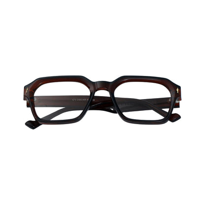 Brown Square Full Rim