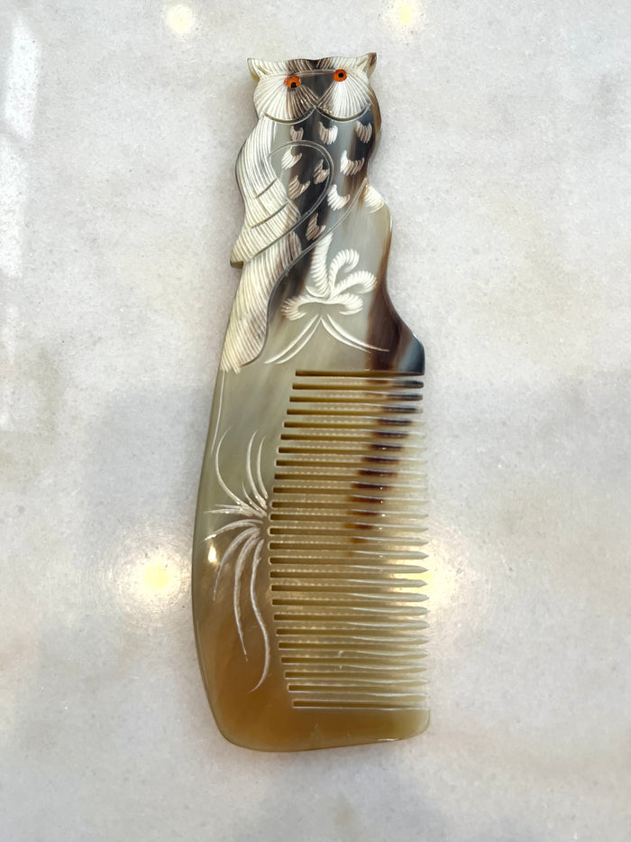 Buffalo Horn Comb
