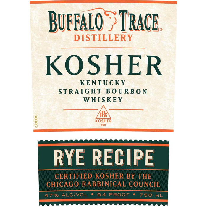 Buffalo Trace Kosher Rye Recipe Bourbon Bourbon Buffalo Trace
