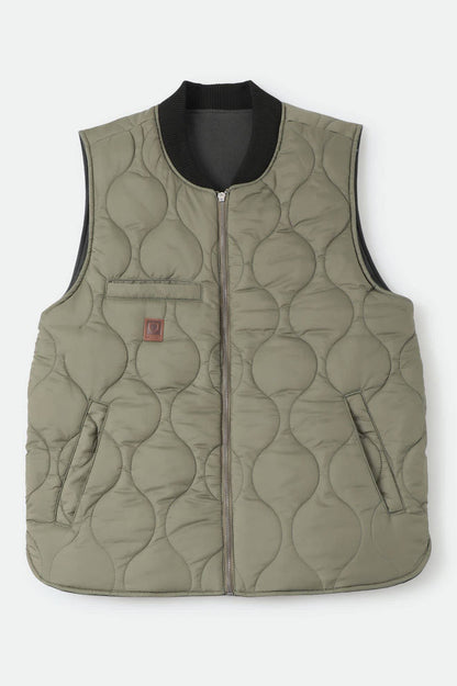 Builders Abraham Reversible Vest - Black/Olive Surplus