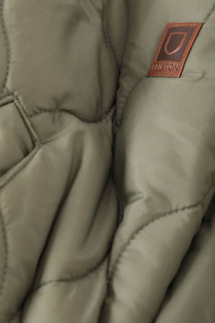 Men's Builders Abraham Reversible Vest in the color Black/Olive Surplus - Additional Laydown image