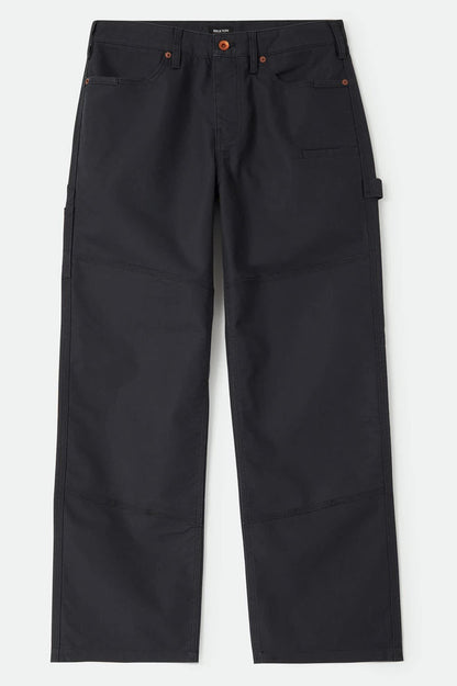 Men's Builders Carpenter Pant in the color Black - Front Product View