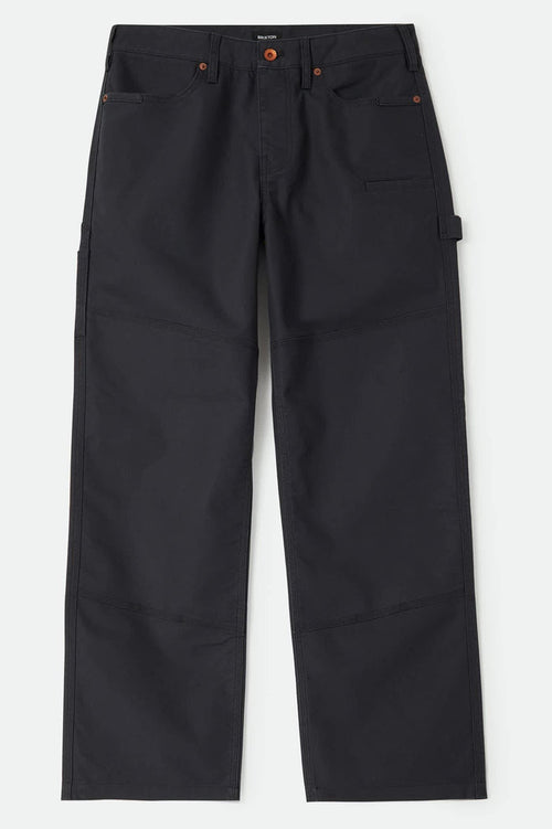 Men's Builders Carpenter Pant in the color Black - Front Product View