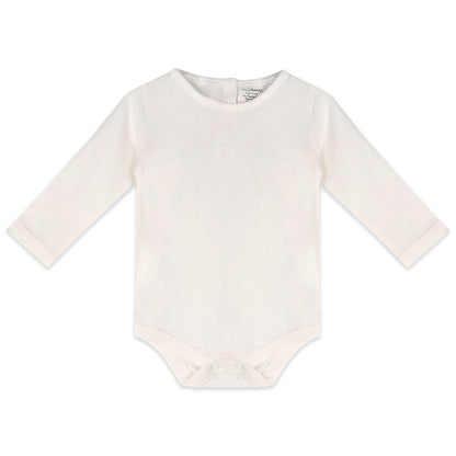 Organic Long Sleeve Baby Bodysuit (Front)