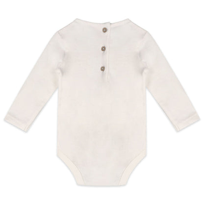 Organic Long Sleeve Baby Bodysuit (Back)