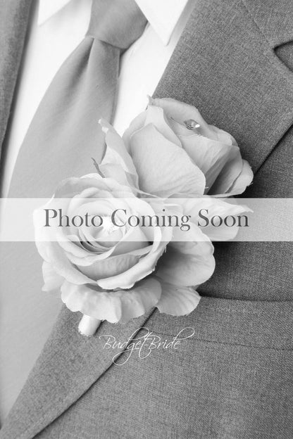 Burgundy and Pink Silk Wedding Bouquet   - $39.50 | Brierwood