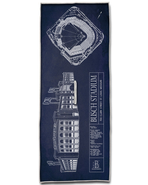 Busch Stadium Golf Towel