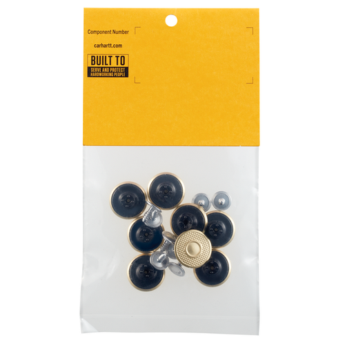 Button Kit - BRS-Brass | Carhartt 105515