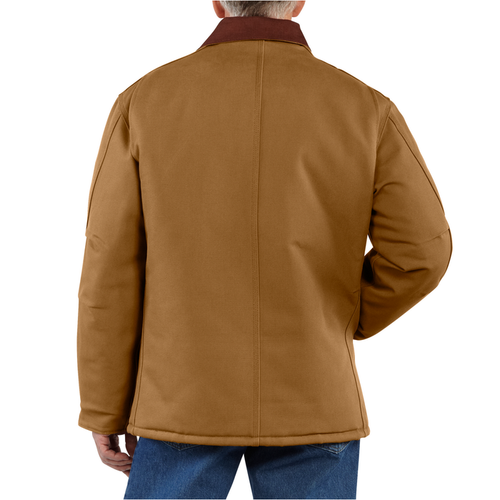 C003 Loose Fit Firm Duck Insulated Traditional Coat - BRN-Carhartt Brown | Carhartt 106674