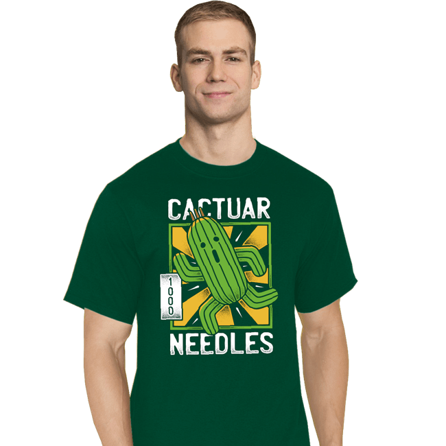Shirts T-Shirts, Tall / Large / Charcoal Cactuar