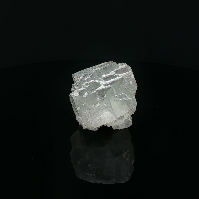 Calcite on fluorite