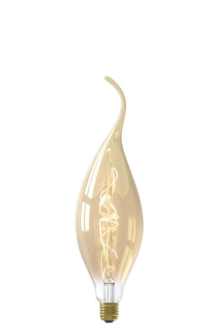Calex Calpe LED Lamp - E27 - Gold - 4W - Dimmable