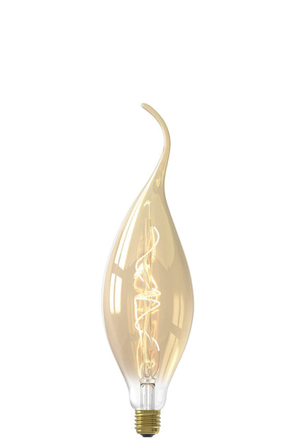 Calex Calpe LED Lamp - E27 - Gold - 4W - Dimmable