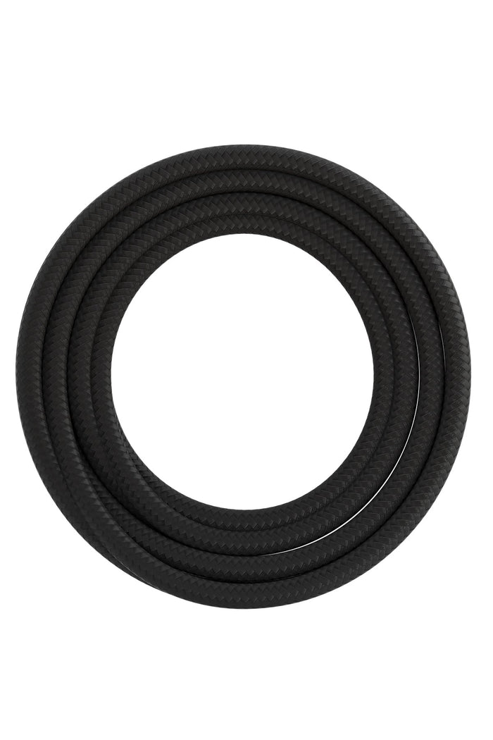 Calex Creations Fabric cable - Black - 3meter