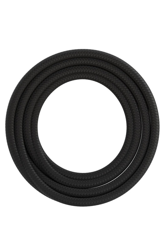 Calex Creations Fabric cable - Black - 3meter