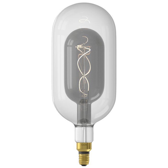 Calex Sundsvall - E27 - Filament - Titanium -WarmWhite- 3W - Dimmable