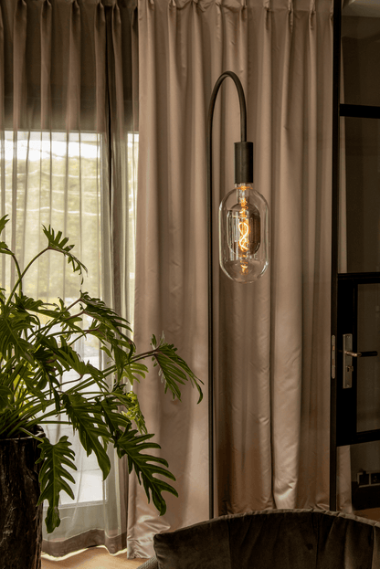 Calex Sundsvall - E27 - Filament - Titanium -WarmWhite- 3W - Dimmable