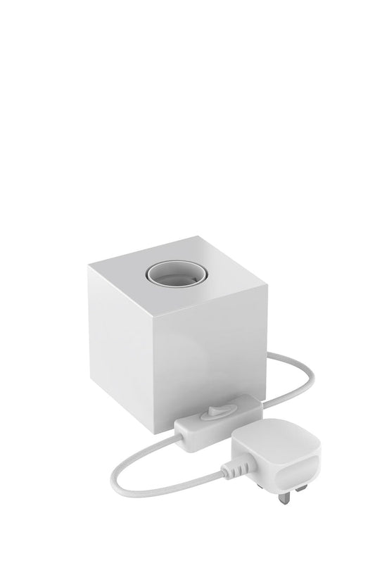 Calex Table Fixture Square - E27 - White