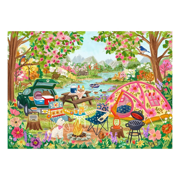 Campfire Florals | 1,000 Piece Jigsaw Puzzle