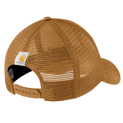 Canvas Mesh-Back C Patch Cap - BRN-Carhartt Brown | Carhartt 106606